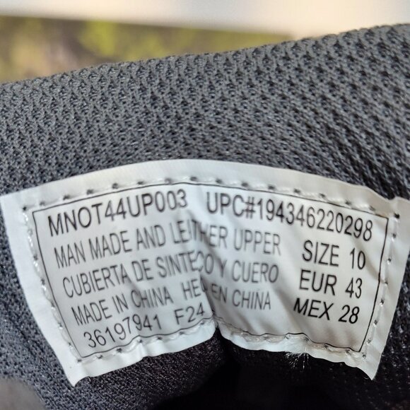 Ozark Trail Tech Hiker Waterproof Leather Outdoor Men's US 10 EUR 43 Shoes NIB - Picture 12 of 12